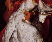 托马斯 庚斯博罗 : Ann Ford, Mrs Philip Thicknesse